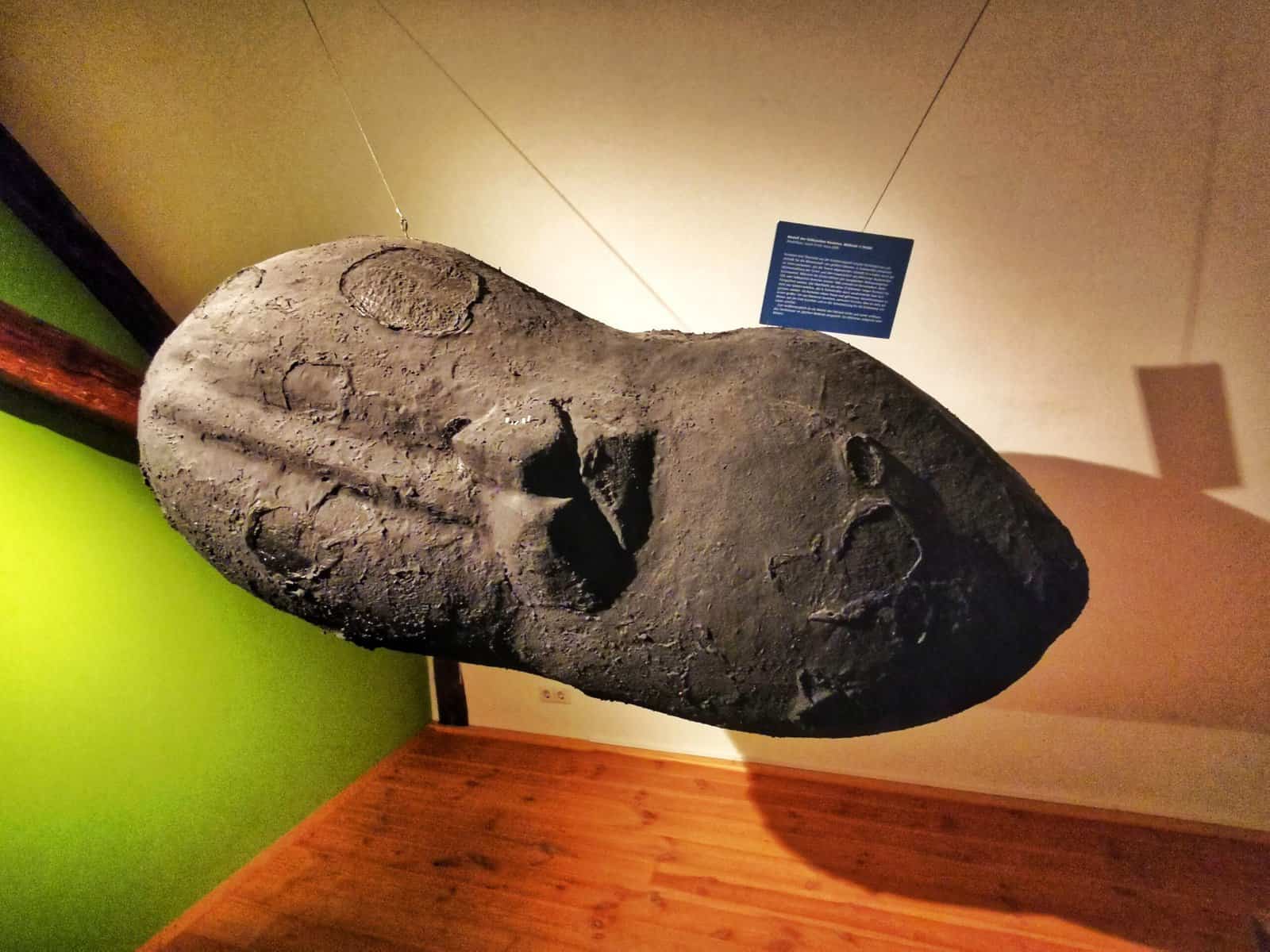 Palitzsch Museum Modell Halleyscher Komet
